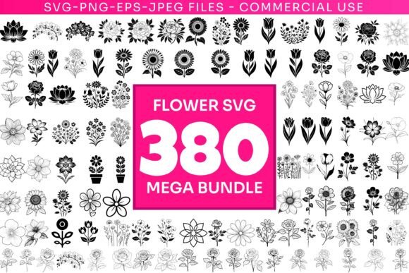 380 Flower SVG Mega Bundle: A Designer's Real-World Embroidery Review