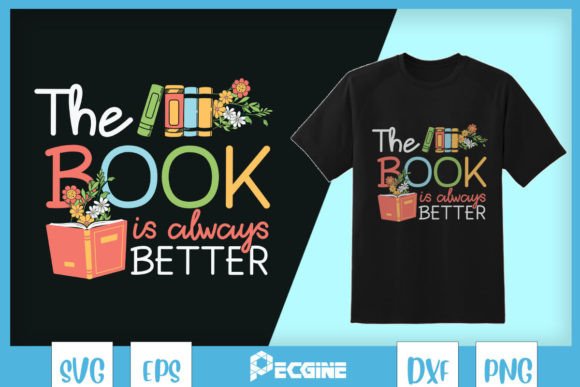 Book Always Better Book Floral SVG Review