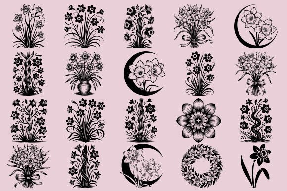 Daffodil Flower SVG Bundle: A Designer's Real-World Review