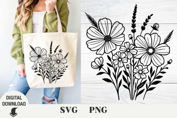 Flowers Svg, Wildflowers, Floral Svg, Sp Review