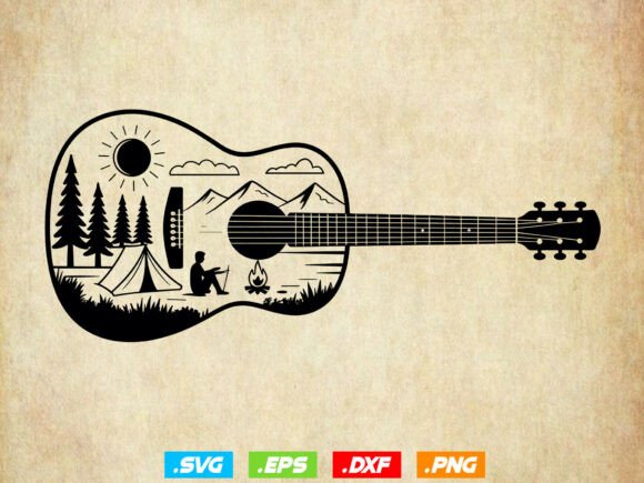 Is the Floral Guitar SVG Ready for Real Embroidery?