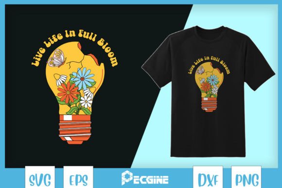 Live Life Full Bloom Floral SVG Review