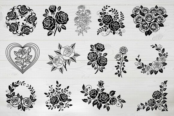 Real Review: Rose Floral SVG Bundle for Embroidery