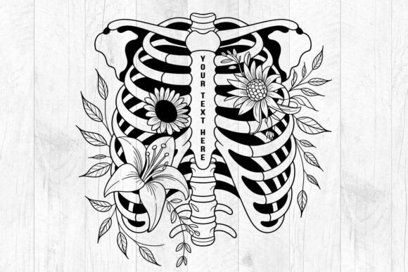 Rib Cage Floral Svg: A Designer's Review for Real Embroidery